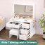 Aimara Dressing Table with Mirror-643351770