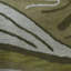 Tapis écologiques en laine touffetée à la main Dalvey - couleur verte | Conception abstraite-894002543