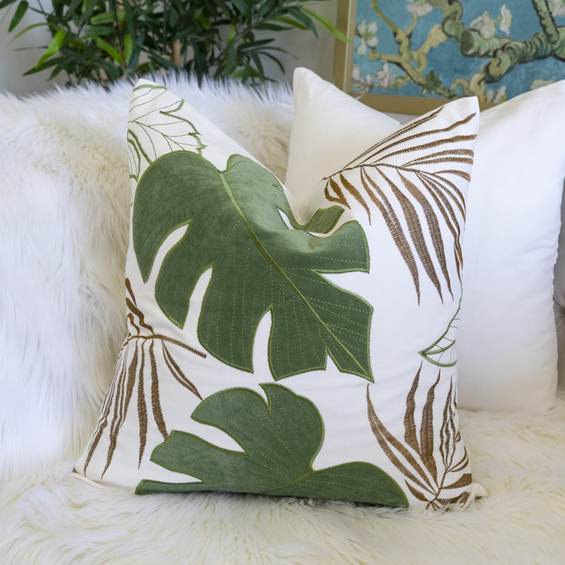 Coussin décoratif Autumn Vibes, Vert