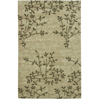 Avayah Soho Hand Tufted Wool And Viscose Floral Rug
