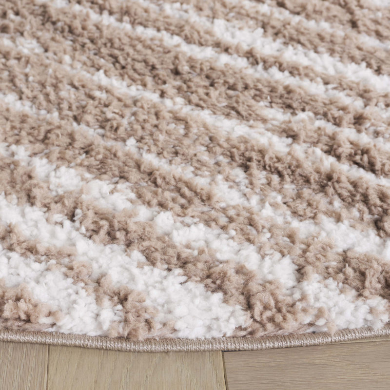 Shag Performance Rug, Round 6'7"