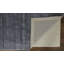 Tapis abstrait gris / bleu en chenille tissé à la machine-1315855018