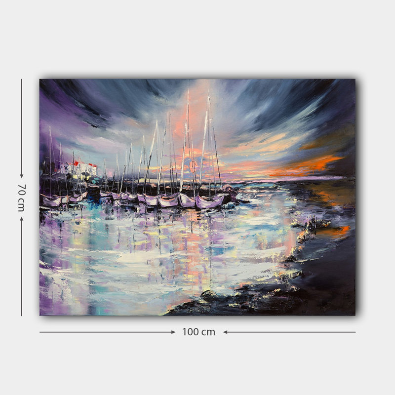 Peinture sur toile tendue