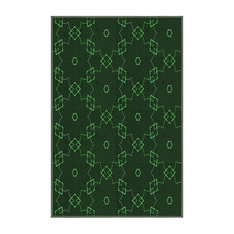 Tapis vert tissé à la machine, Tapis de couloir 2 pi x 5 pi