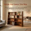 4 Tier Foldable Bookshelf-724391490