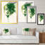 «Green Ink Fashion Portrait» - décoration murale sur toile glam-2009732065-2009732090