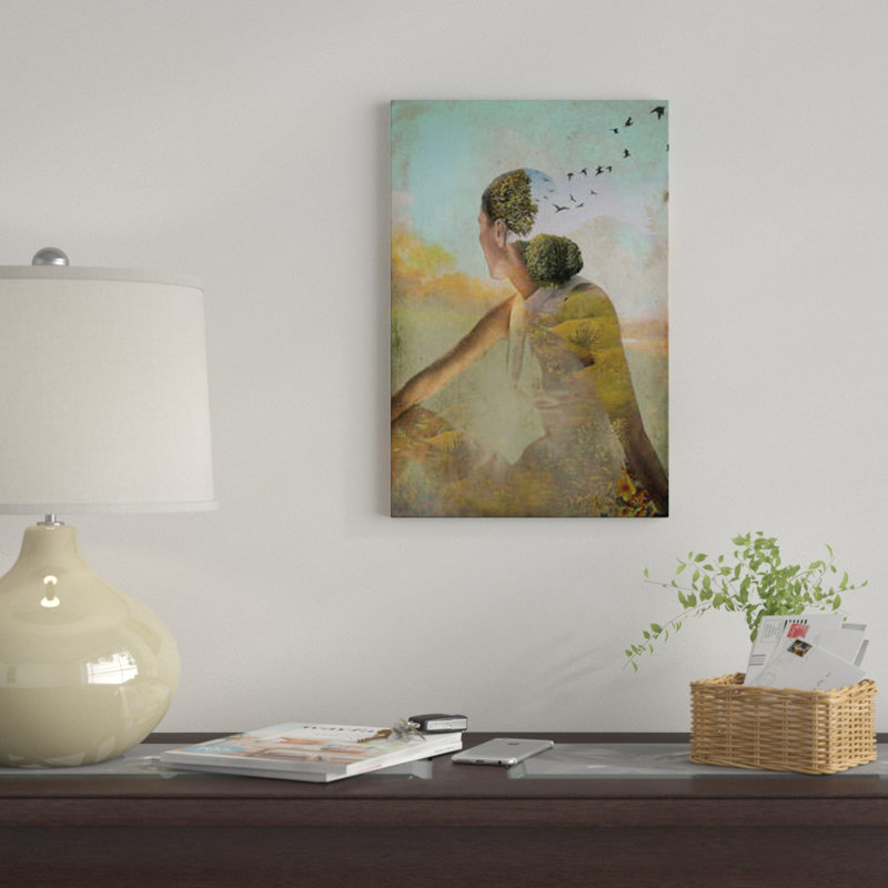 « summer deaming » par catrin welz-stein, reproduction d’impression sur toile tendue, H 26 po x l 18 po x P 1,5 po