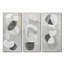 Peinture minimaliste grise, formes simples I - Collection d'art mural moderne-622091250-622091248-622091255