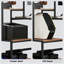 Bureau CPU avec support pour moniteur, bureau d'ordinateur-683898344