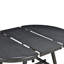 Table de salle à manger ronde extensible grise - capacité de 200 lb stable et sécuritaire-1909517769
