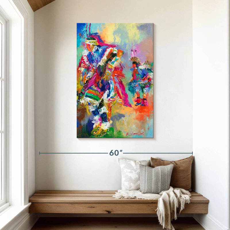 Pow Wow, 45" H x 30" W