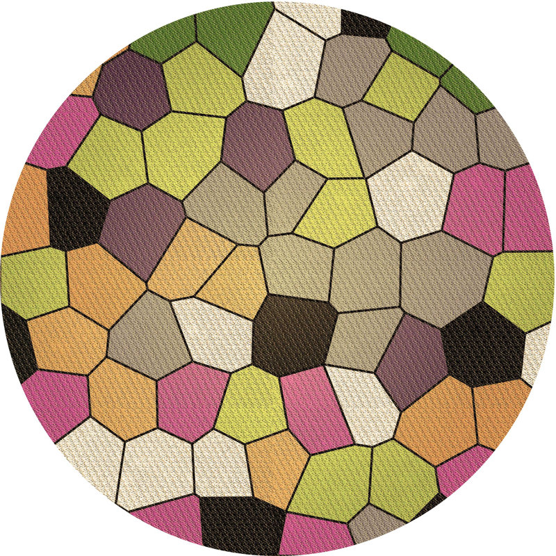 Indoor Rug, Round 3'