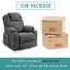 Fauteuil de massage inclinable électrique chauffant