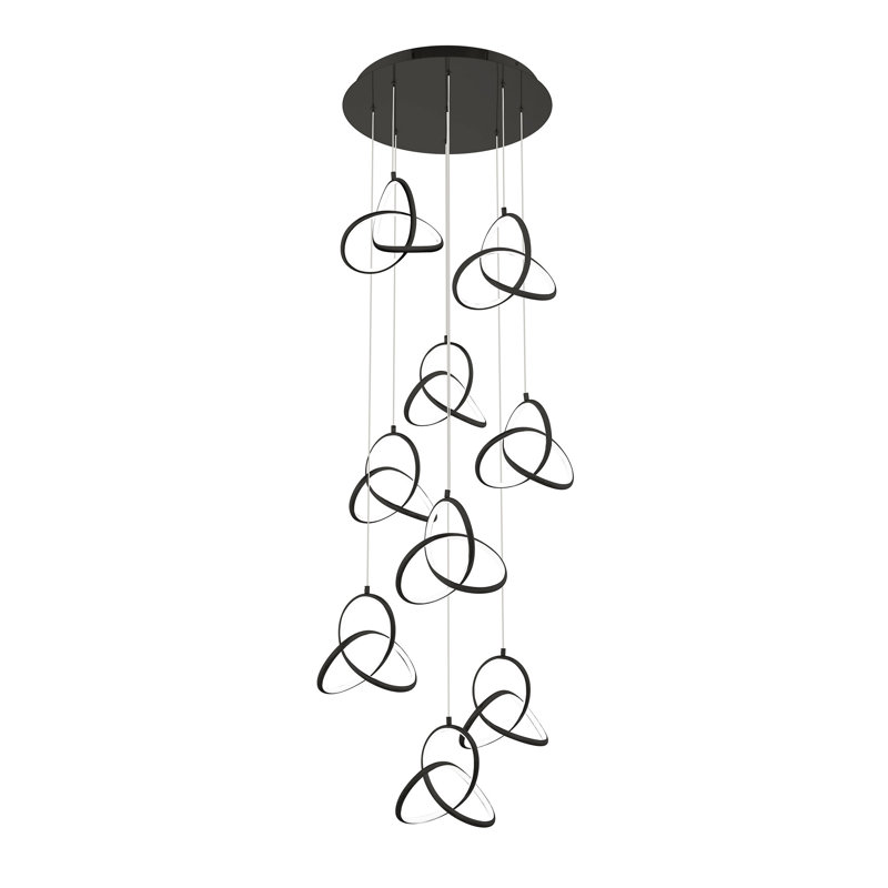 Vornado Multi-Light Pendant, Black