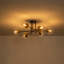 Glass Bubble Sputnik Semi Flush Chandelier -1475392958