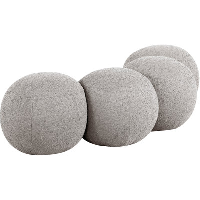 Apollo Boucle Fabric Bench