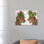 «Hot House Leopards, pair, rose vert» par Fab Funky - impression sur toile tendue