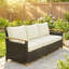 192cm Wide Straight Steel Patio Sofa-1229495339