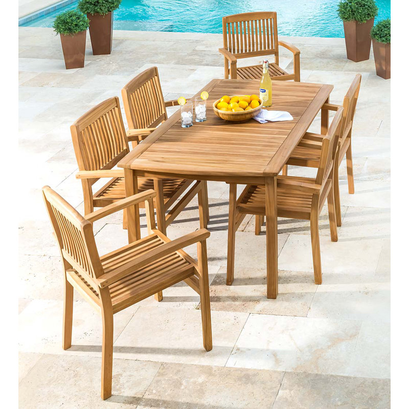 Square Outdoor Dining Table
