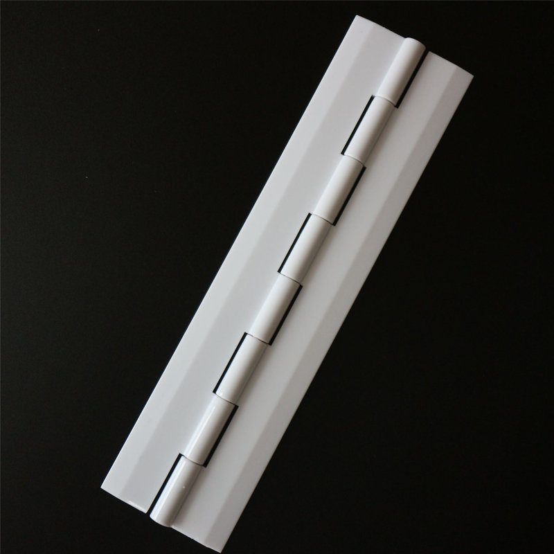 Acrylic Hinge 150mm White, Continuous Acrylic Piano Hinges