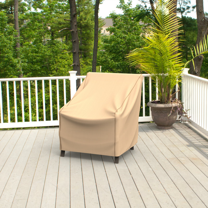 Ivan Water Resistant Patio Chair Cover, 36" H x 30" W x 27" D