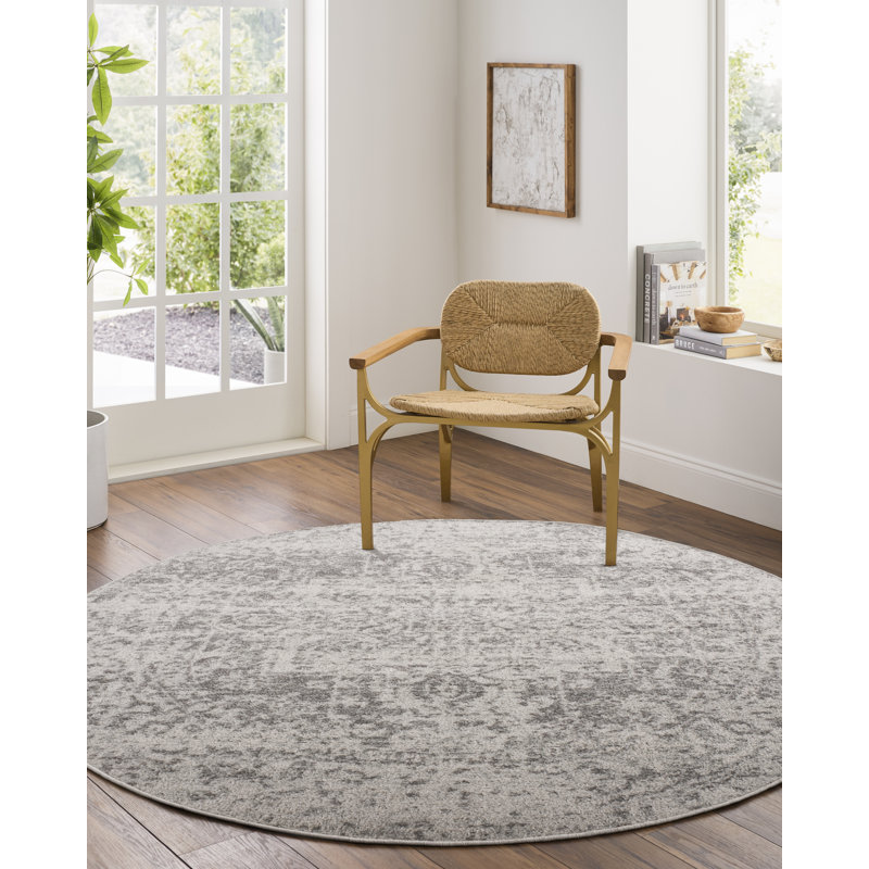 Oriental Indoor Rug, Round 7'10"