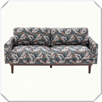Modern 2-Seater Loveseat Sofa With Spacious Seating Area