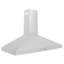 42" KL3 400 CFM Convertible Wall Mount Range Hood in Brushed Stainless Steel-379582339