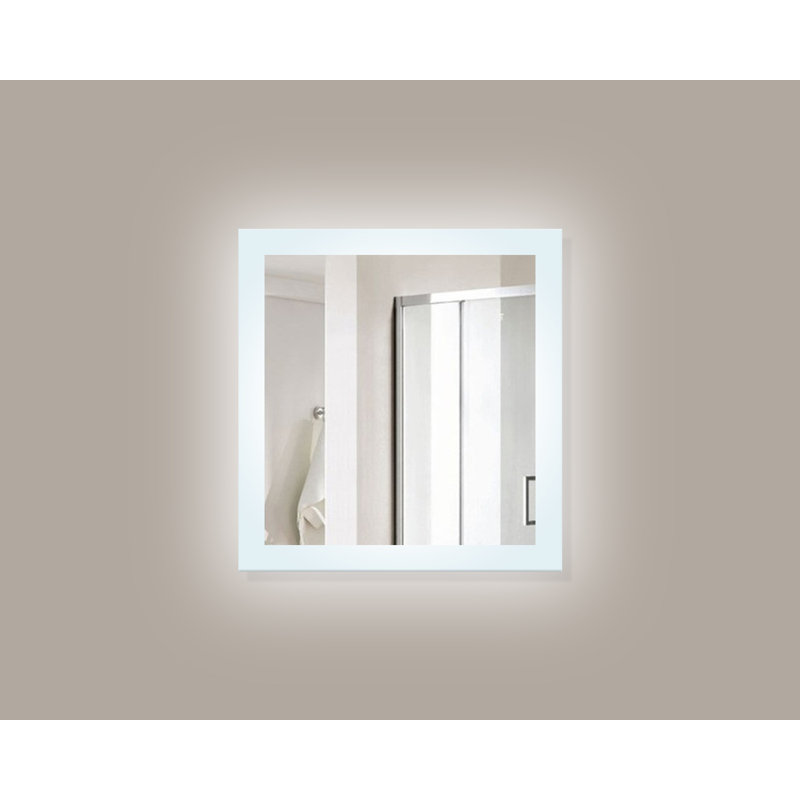 Burrard Glass Wall Mirror, 27" H x 36" W
