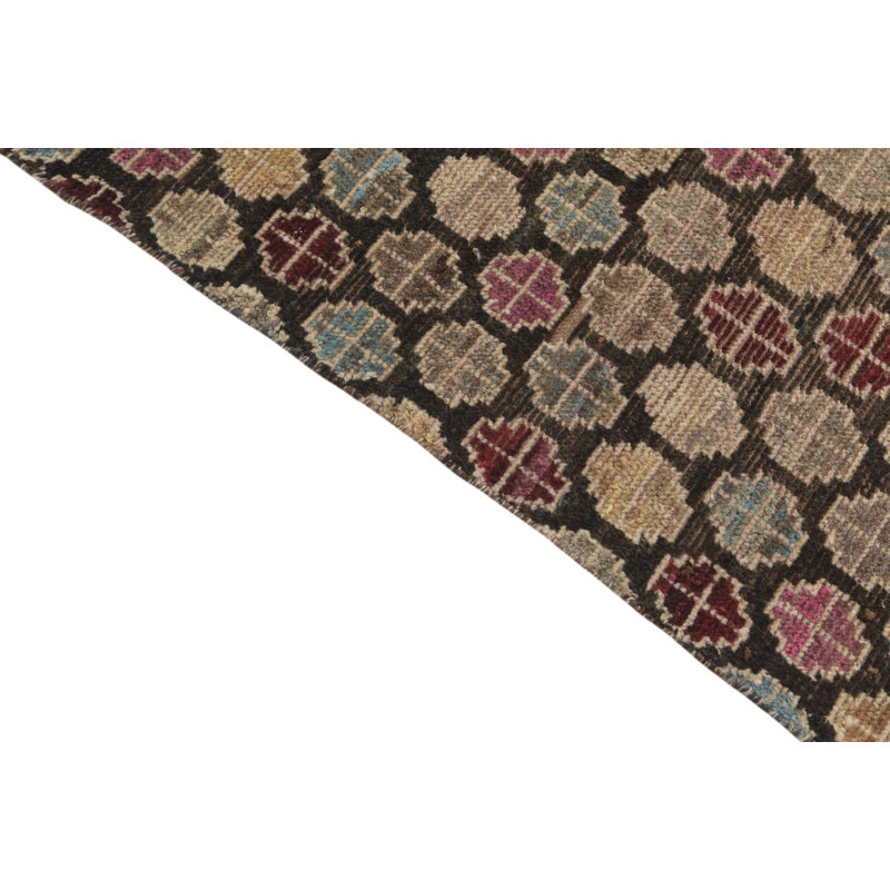 Tapis noir Oliveri