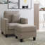 Repose-pieds standard carré de 23 po Aryash-648558249