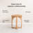 Ealyn Round Top Solid Wood End Table-912374794