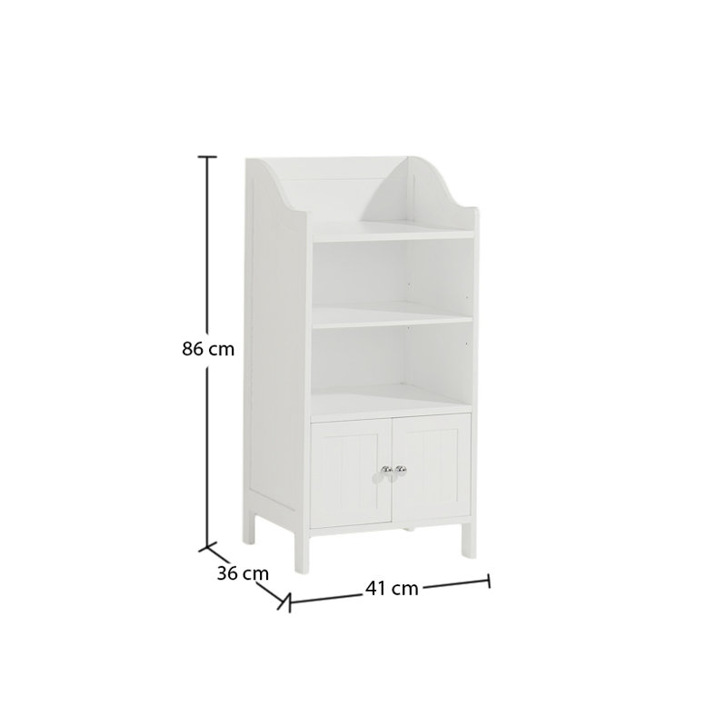Kelaa Bathroom Cabinet, Grey