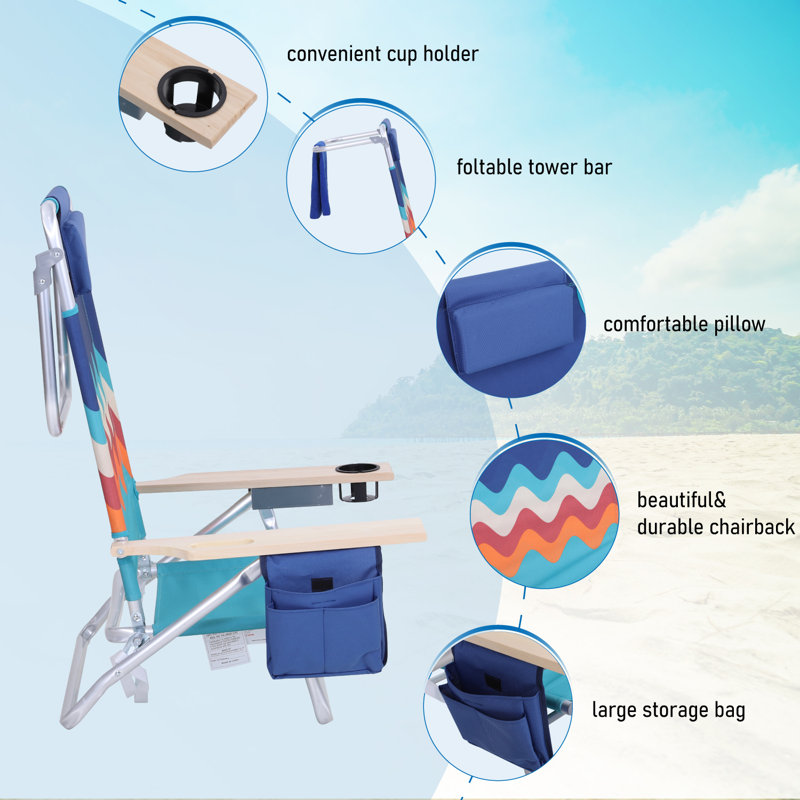 Chaises de plage pliantes Nadeige