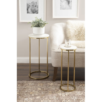 Marble Top Nesting Tables