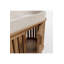 Meuble-lavabo simple H 35,4330 po x P 11,9606 po x H 35,4330 po Rokia