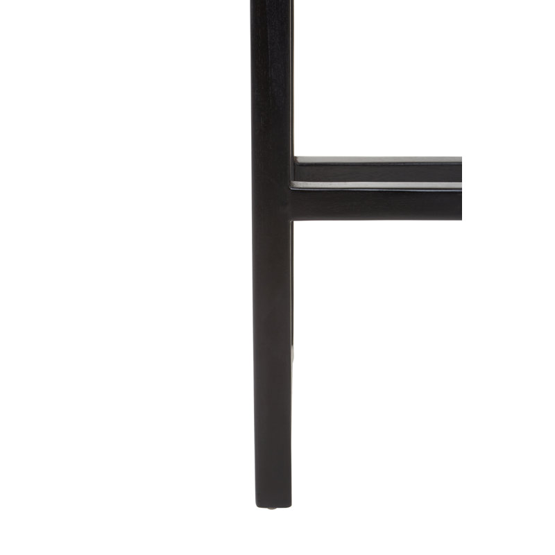 Natalie Solid Wood Counter Stool, White