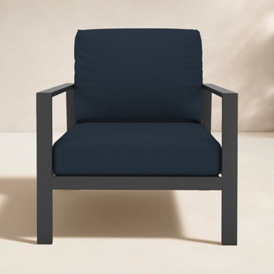 Townsend Outdoor Patio Lounge Chair with Sunbrella Cushions