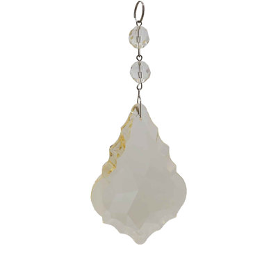 Handmade Crystal Finial Ornament