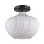 Plafonnier semi-encastré 1 lumière 12 po Collina-66203357