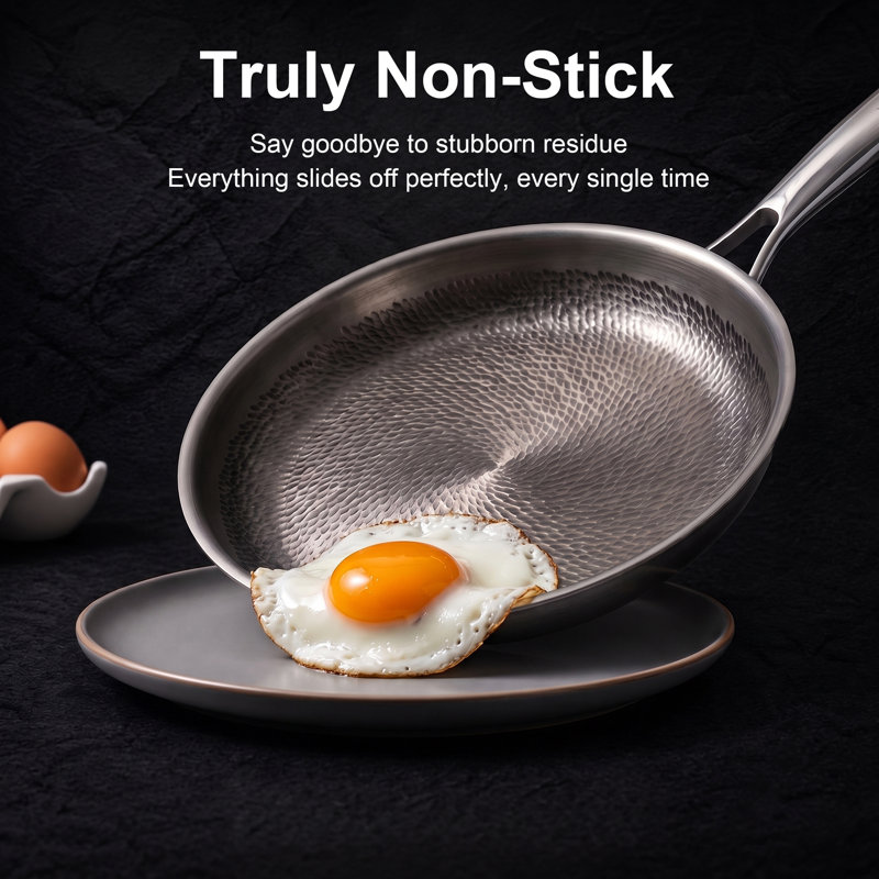 Stainless Steel Frying Pan