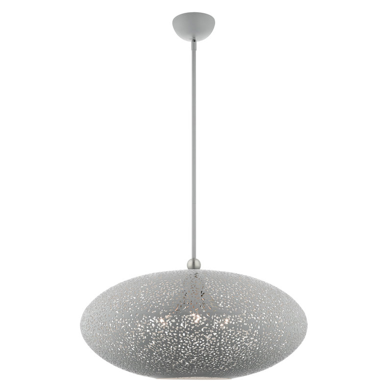 Bion - Light Bronze Pendant, 52.5"H x 24"W x 24"D, Nordic Gray