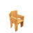 Massie 4 - Person Teak Wood Patio Dining Set with Round Table