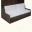 Lit escamotable Murphy avec coussin, conception peu encombrante pour les pièces polyvalentes et les petits appartements