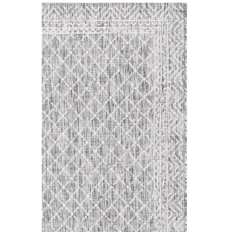 Courtyard Performance Geometric Indoor/Outdoor Area Rug, Rectangle 5'3" x 7'7"