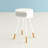 ACME Sonria Accent Table, White & Natural-630239606