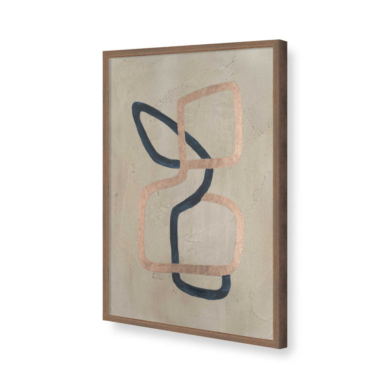 Impression sur toile embelli «Overpass I» par Vanna Lam, H 16 po x l 12 po, Impression sur cadre ouvert sans papier mat, Brun