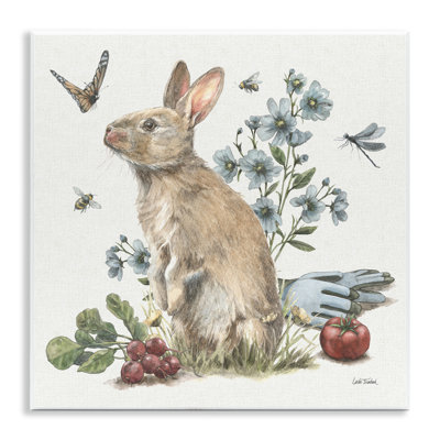 «Garden Patch Bunny» par Leslie Trimbach