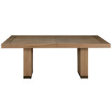 Highland Oak Rectangle Legged Extension Dining Table - 78 In. W X 30 In. H
