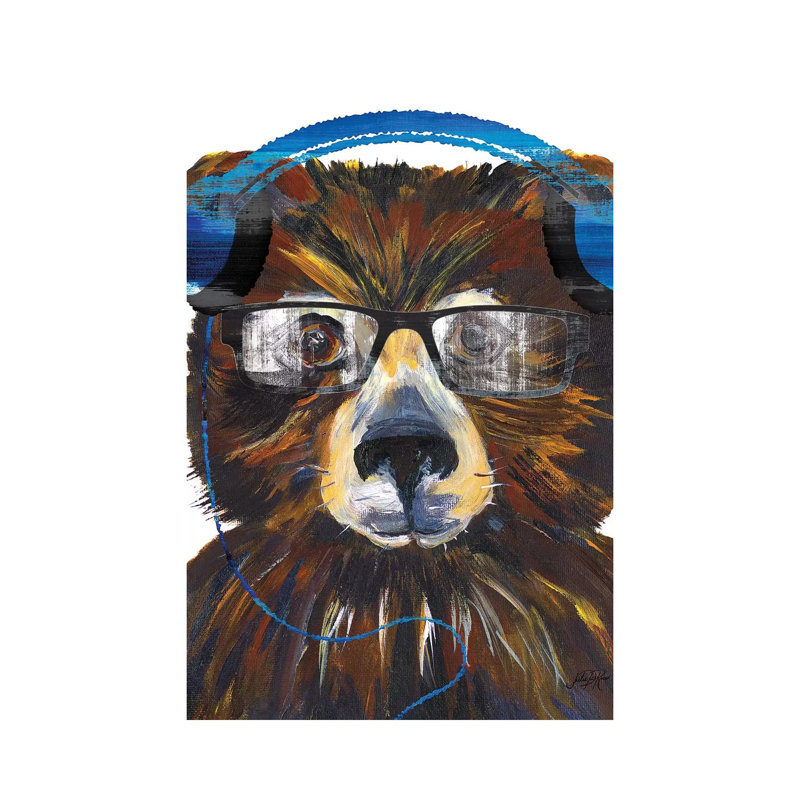 Woodland Beats I by Julie Derice - Gallery-Wrapped Canvas Giclée on Canvas, No Frame, 30.48 cm H x 45.72 cm W